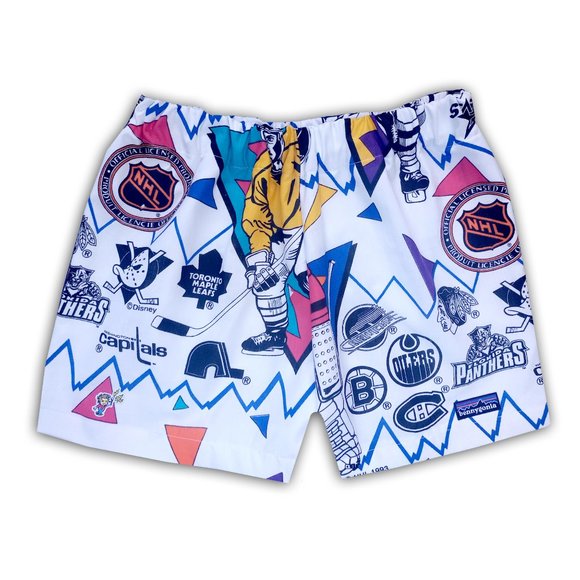 Vintage Other - Vintage 1993 NHL TEAMS Custom Reworked Bennygonia Shorts